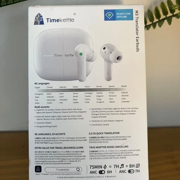 Timekettle M3 Language Translator Earbuds